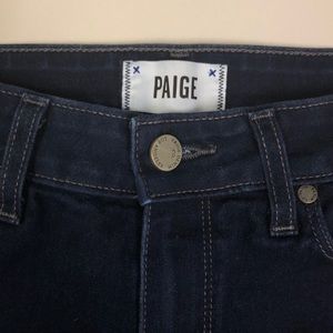 PAIGE DENIM indigo skinny jeans